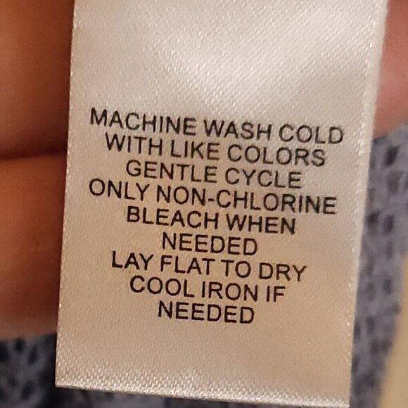 Spring + Mercer Plus Striped Hooded Nautical Open Knit Lightweight Sweater 1X - Picture 6 of 6